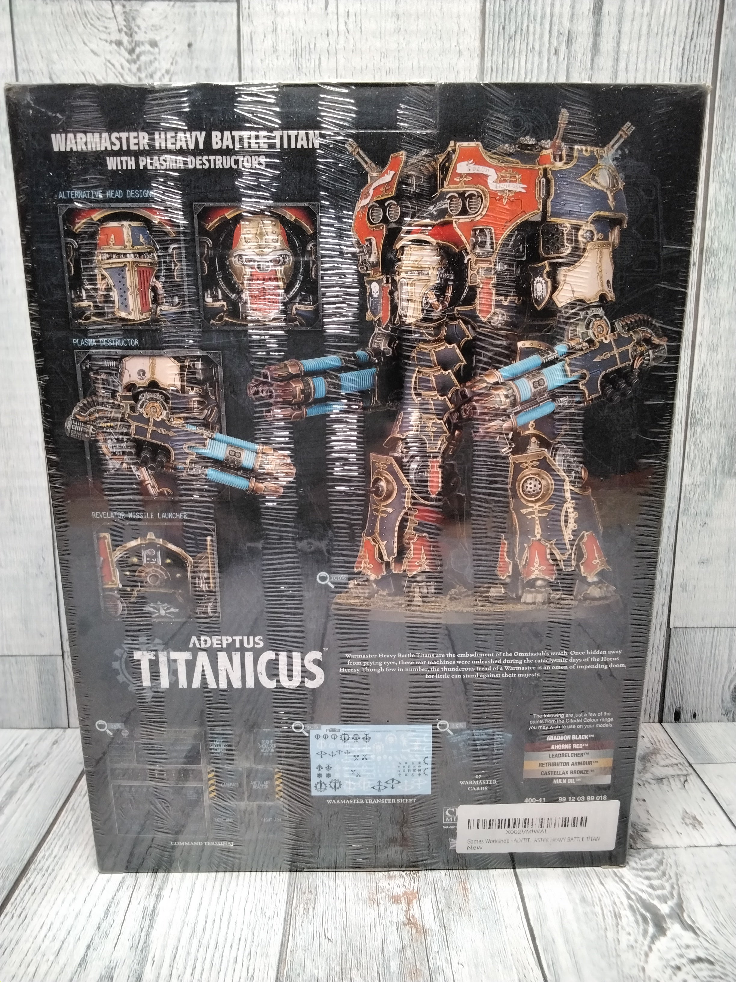 Adeptus Titanicus: Warmaster Titan with Plasma Destructors (7772551020782)